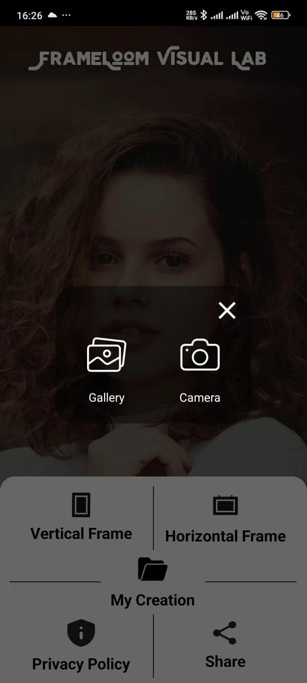 FrameLoom Visual Lab screenshot